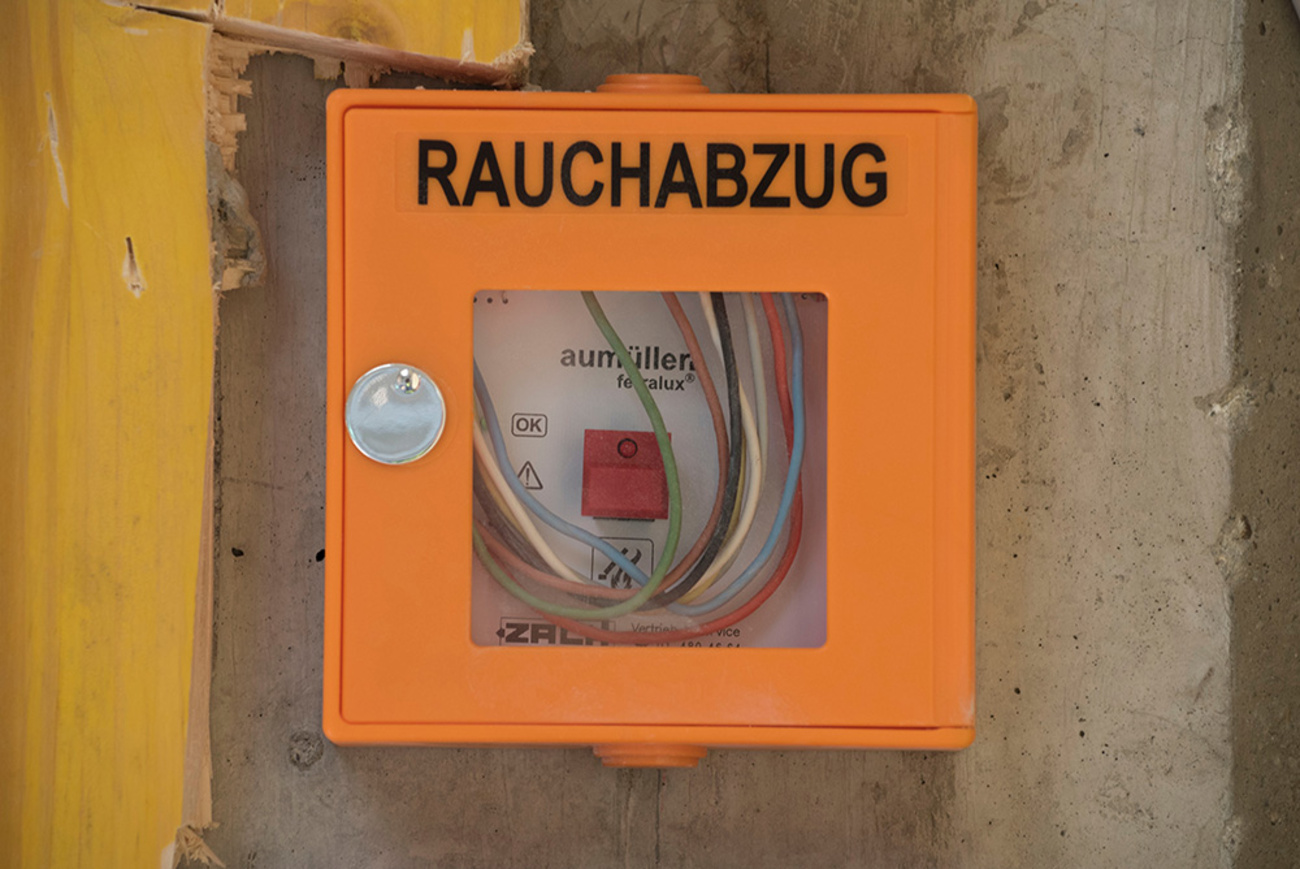 Rauchwärme­abzug bei Hornung Elektrotechnik GmbH in Rothenburg o.T.