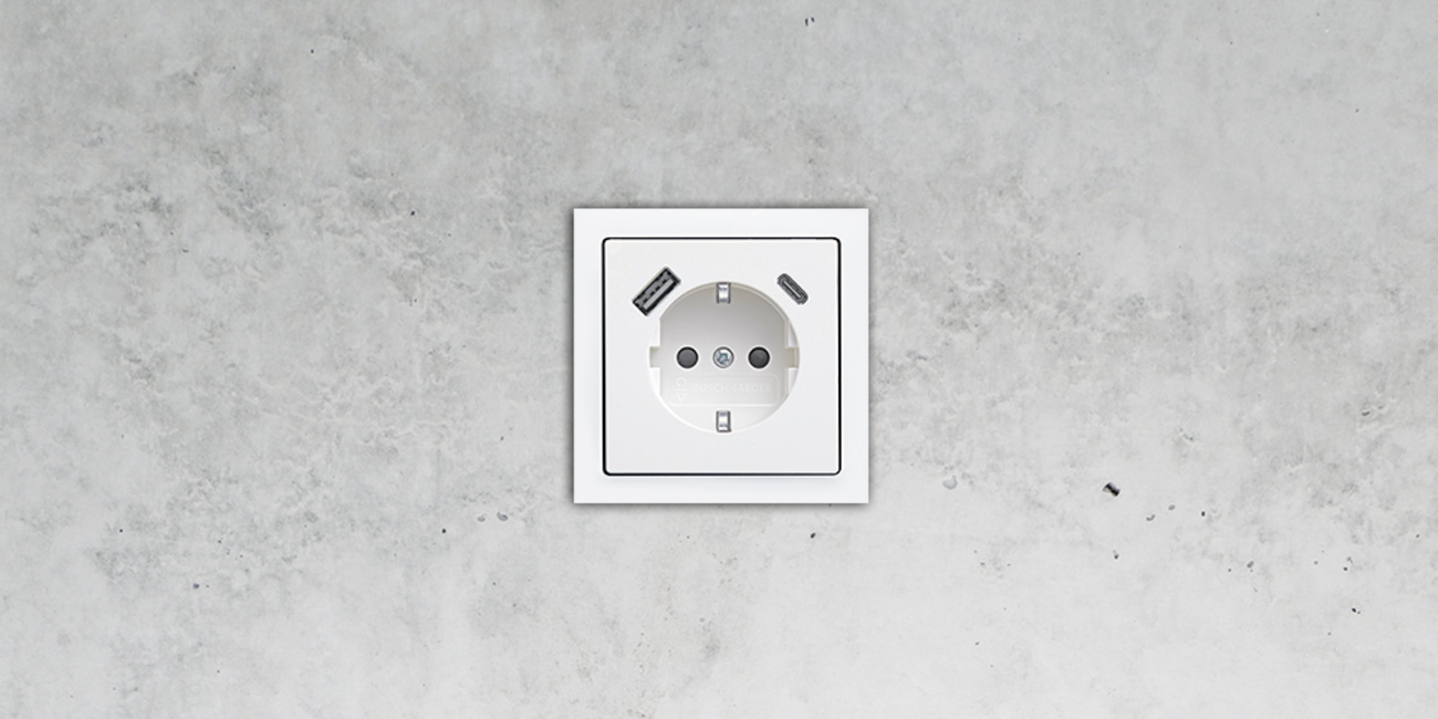 SCHUKO® USB-Steckdose bei Hornung Elektrotechnik GmbH in Rothenburg o.T.