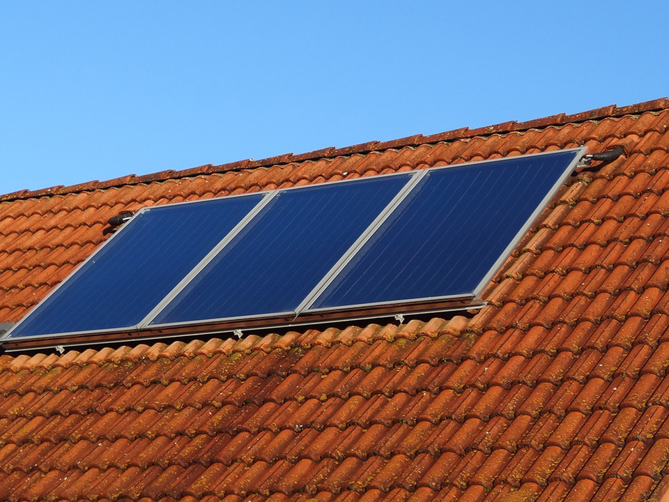 Solar Thermie bei Hornung Elektrotechnik GmbH in Rothenburg o.T.
