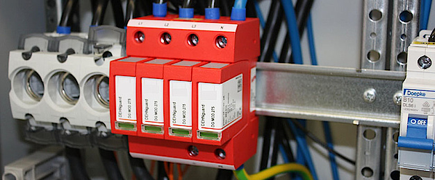 Über­spannungs­schutz bei Hornung Elektrotechnik GmbH in Rothenburg o.T.